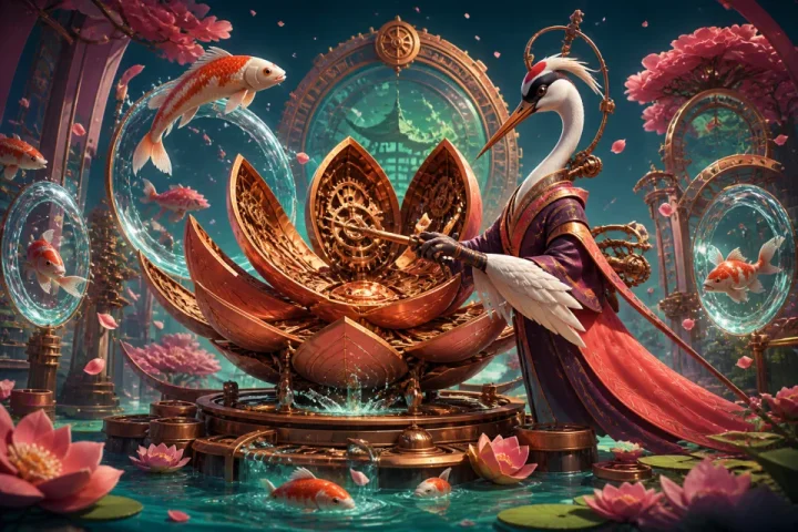 Moonblossom Koi Engine